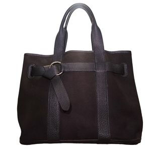 HERMÈS PETITE CEINTURE CANVAS BAG